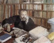 Edmond Duranty(Detail), Edgar Degas
